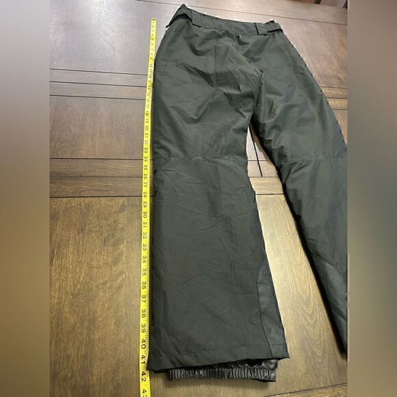 Crivit Mens US Size 28 Black Snow Pants NWT - Picture 3 of 5